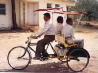 Motor assisted pedal rickshaw (MAPRA ) and Electric bicycle