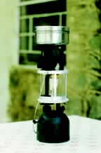 Noorie multifuel lantern with cooking arrangement